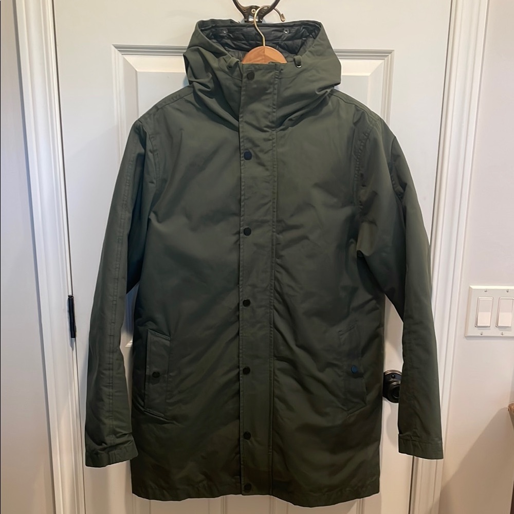 Samsoe Samsoe - Men's Green Hooded Jacket